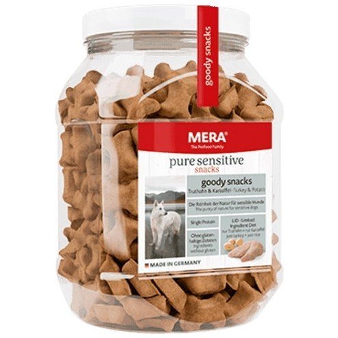 Mera Pure Sensitive Goody Snacks Truthahn & Kartoffel Лакомство для собак (индейка с картофелем), 600гр