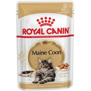 Royal Canin Maine Coon Adul кусочки в соусе для Мейн-куна старше 15 месяцев, 85г