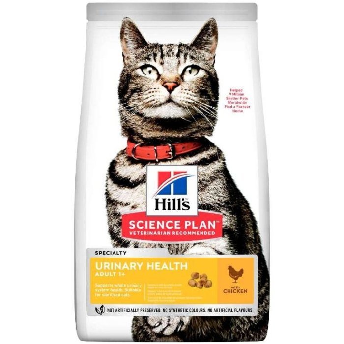 Hill's Science Plan Urinary Sterilised сухой корм для взрослых кошек, стерилизованных, склонных к мочекаменной болезни