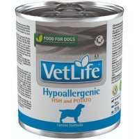 Farmina Vet Life Dog Hypoallergenic паштет для собак при пищевой аллергии, Рыба, картофель, 300г