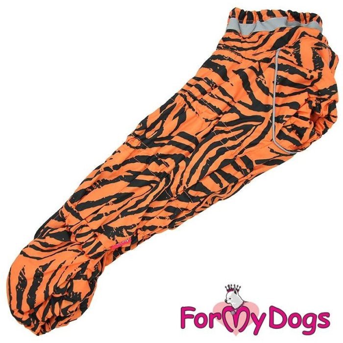 ForMyDogs Комбинезон "Тигр" оранжевый для мальчиков