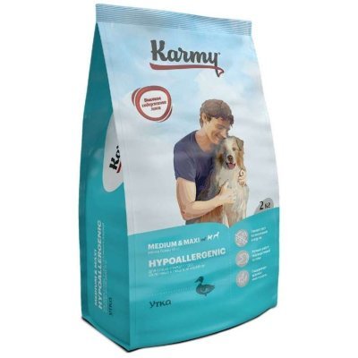 KARMY Hypoallergenic Medium &amp; Maxi Утка гипоаллергенный для собак средних и крупных пород