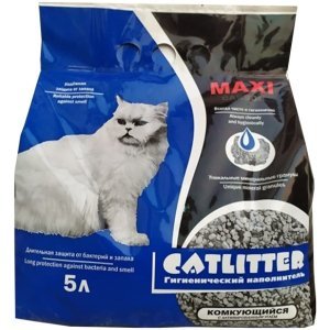 Catlitter Carbon MAXI комкующийся наполнитель для кошачьего туалета 5 л