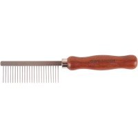 SHOW TECH Wooden Comb расческа для жесткой шерсти 18 см