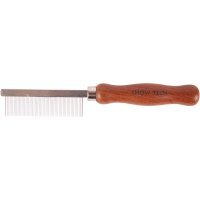 SHOW TECH Wooden Comb расческа для мягкой шерсти 18 см