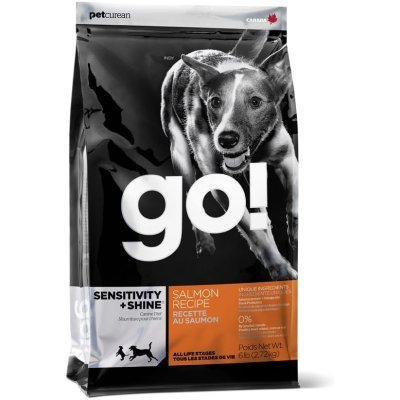 GO! Для Щенков и Собак со свежим Лососем и овсянкой Sensitivity + Shine Salmon Dog