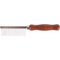 SHOW TECH Wooden Comb расческа для шерсти средней жесткости 18 см