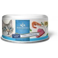 Secret Premium Консервы для кошек Тунец с Креветками 85г