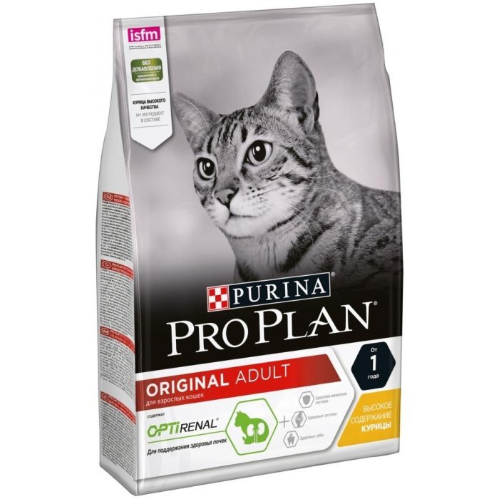 Purina Pro Plan Для взрослых кошек с курицей и рисом, Adult Chicken&Rice