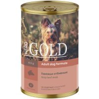 Nero Gold Консервы для собак "Говяжьи отбивные", 0,415г