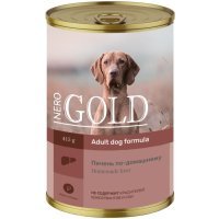 Nero Gold Консервы для собак "Печень по-домашнему", 415г