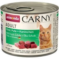 Animonda Carny Adult Cat для кошек с говядиной, индейкой и кроликом