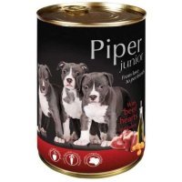 Piper Junior с говяжьим сердцем и морковью для щенков всех пород