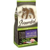Primordial Grain Free сухой корм для стерилизованных кошек с Индейкой и Сельдью