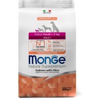 Monge Speciality Extra Small Salmone Корм с лососем и рисом для собак миниатюрных пород