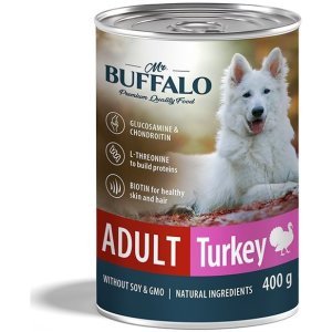 Mr. Buffalo Adult влажный корм для взрослых собак Индейка 400г