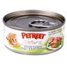 Petreet консервы для кошек кусочки розового тунца с зеленой фасолью 70 г