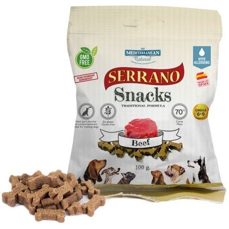 Serrano snacks Лакомство для собак (ГОВЯДИНА)