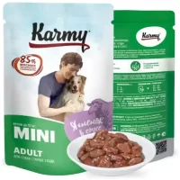 Karmy Mini Adult для взрослых собак мелких пород Ягненок в соусе, 80г