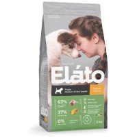 Elato Puppy Medium&Maxi корм для щенков средних и крупных пород с Курицей и Уткой