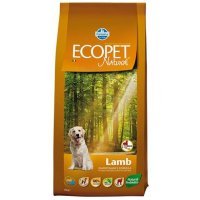 Farmina Ecopet Natural Maxi Adult корм для собак крупных пород с ягнёнком, 12кг