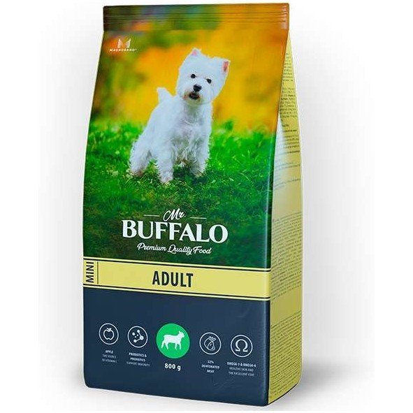 Mr. Buffalo ADULT MINI сухой корм для собак с Ягнёнок
