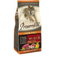 Primordial Grain Free сухой корм для собак с Буйволом и Скумбрией