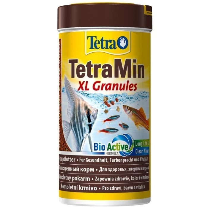 TetraMin XL Granules корм для всех видов рыб крупные гранулы