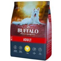 Mr. Buffalo ADULT M/L сухой корм для собак с Курица