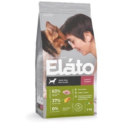 Elato Holistic Adult Dog Mini Lamb & Venison Сухой корм для взрослых собак мелких пород с Ягненком и Олениной