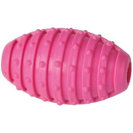 Игрушка "Грызлик Ам" Мяч регби с шипами 10 см, розовый