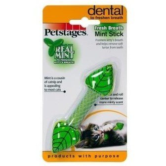 Petstages игрушка для кошек Dental &quot;Мятный листик&quot;
