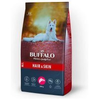 Mr. Buffalo ADULT HAIR & SKIN сухой корм для собак с Лососем