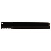 STANDART тримминговочный нож для мягкой шерсти черный с нескользящей ручкой
