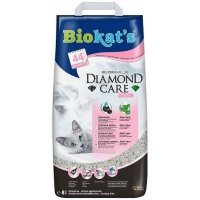 Biokat's Diamond Care Fresh Наполнитель с активированным углем с ароматизвтором 8л (6,9 кг)