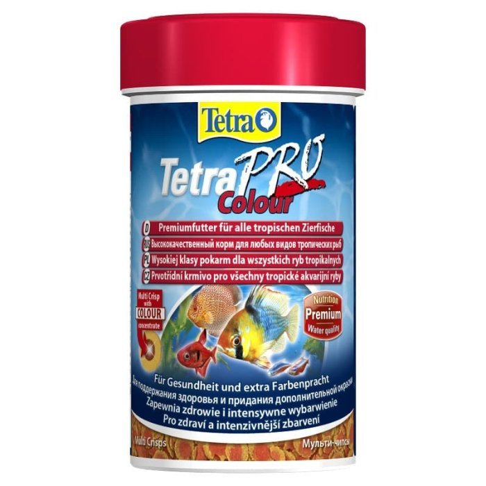 TetraPro Color Crisps корм-чипсы для улучшения окраса всех декоративных рыб