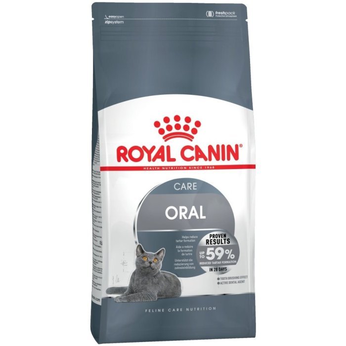 Корм Royal Canin для кошек от 1 года "Уход за полостью рта" , ФКН7 Орал кэа