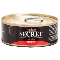 Secret Premium Консервы для собак Говядина