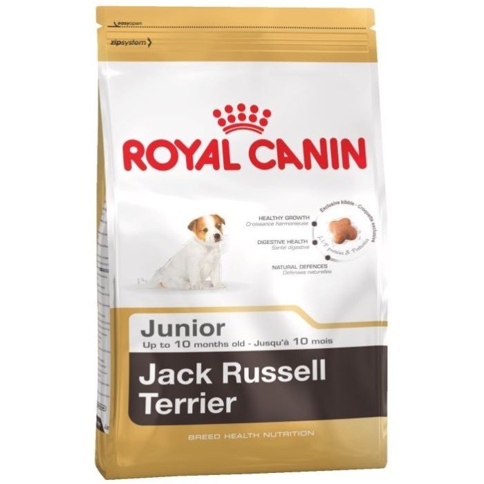 JACK RUSSELL JUNIOR Корм для щенков породы джек-рассел-терьер в возрасте до 10 месяцев