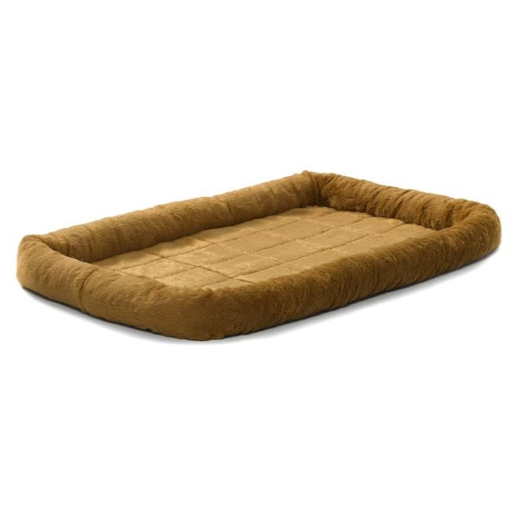 MidWest лежанка Pet Bed меховая 91х58 см коричневая