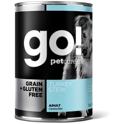 GO! Консервы беззерновые с индейкой для собак, Grain Free Turkey Stew DF