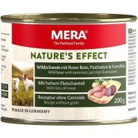 Mera Nature's Effect консервы для собак с кабаном, свеклой, пастернаком и картофелем, 200г