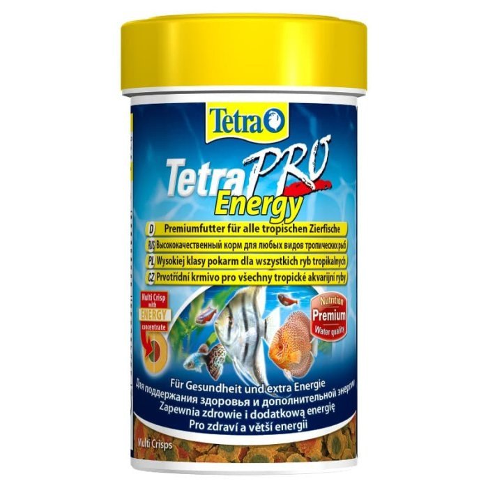TetraPro Energy Crisps корм-чипсы для всех видов рыб для дополнительной энергии