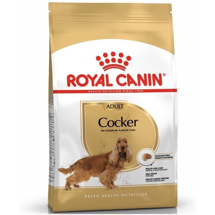 COCKER ADULT Корм для собак породы Кокер-спаниель от 12 месяцев