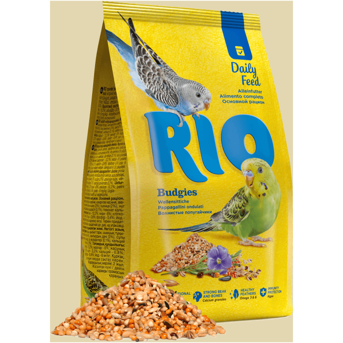 RIO Корм для волнистых попугайчиков. Основной рацион