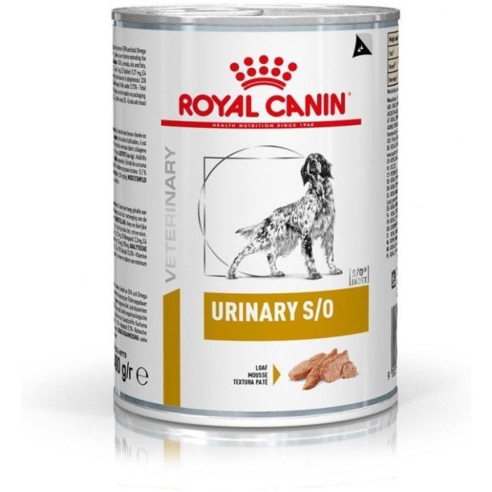 Royal Canin (вет. консервы) консервы для собак при мочекаменной болезни, Уринари C/О (канин) паштет