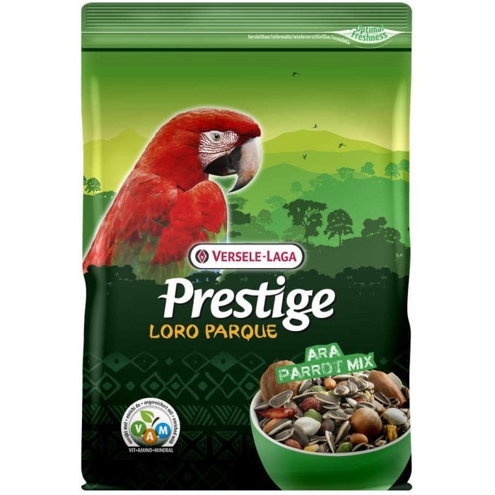 VERSELE-LAGA корм для крупных попугаев Prestige PREMIUM Ara Parrot Loro Parque Mix 2 кг