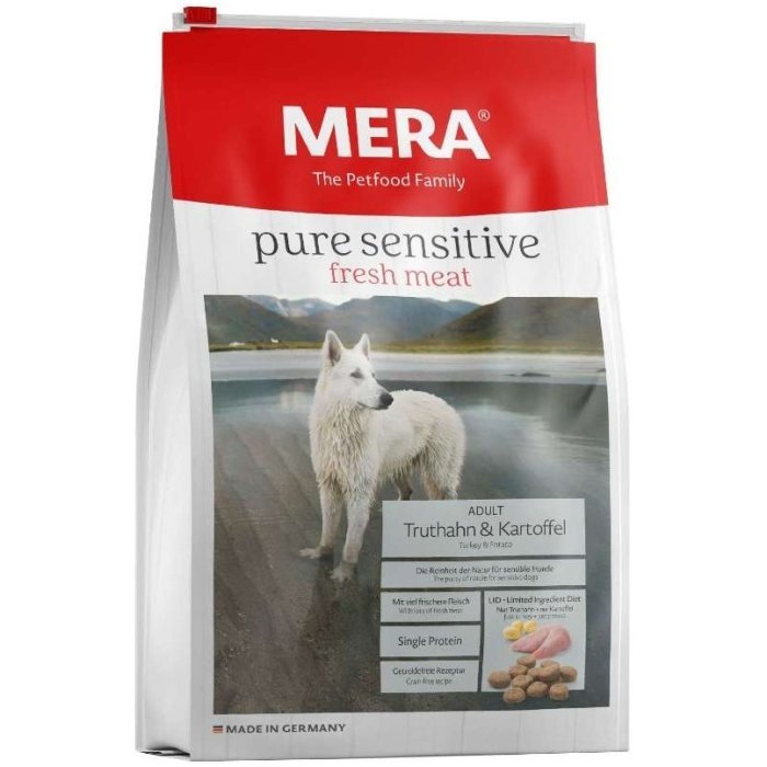 Mera Pure Sensitive Adult Truthahn&Kartoffel для взрослых собак с индейкой и картофелем