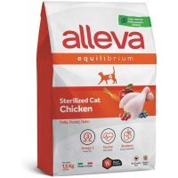 Alleva Equilibrium Sterilized Chicken для кошек и котов после стерилизации с курицей