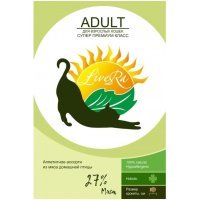 LiveRA Adut корм для взрослых кошек